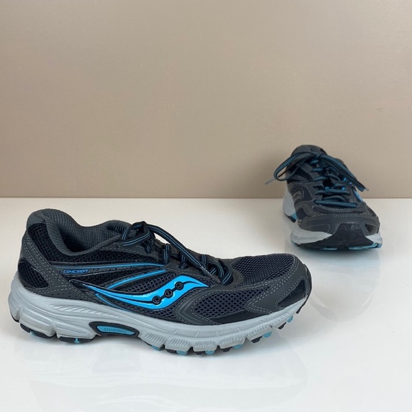 SAUCONY GRID COHESION TR 9 PLUSH LIGHTWEIGHT TRAIL RUNNING SHOE - WOMEN'S Size 8 - Picture 1 of 16